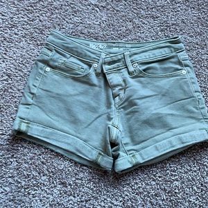 Mossimo army green shorts